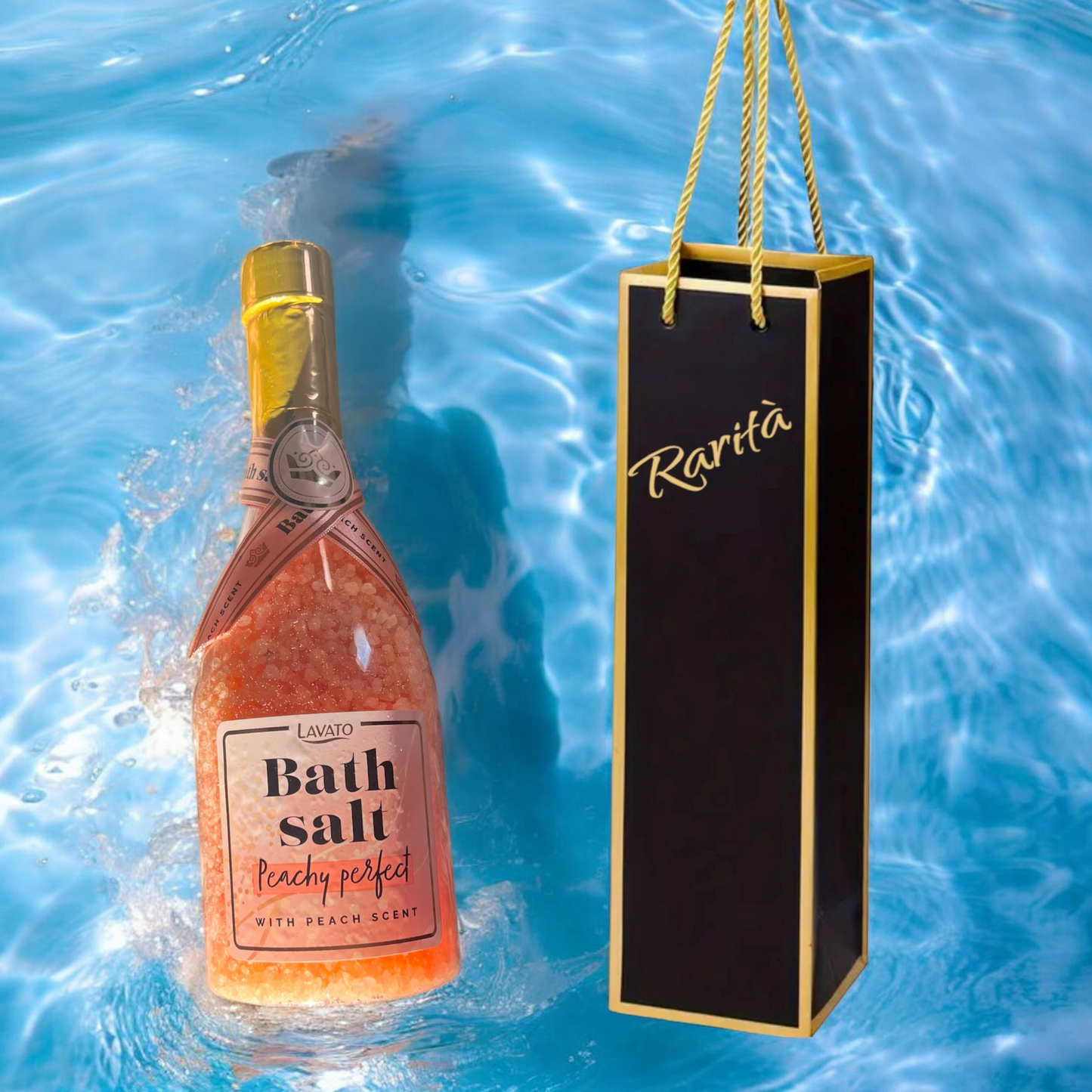 Sel de Bain Premium Parfum Pêche